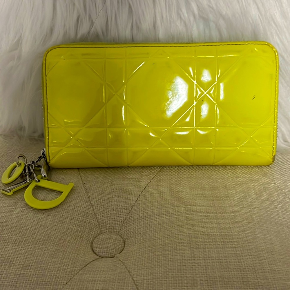 Authentic Christian Dior Long Wallet